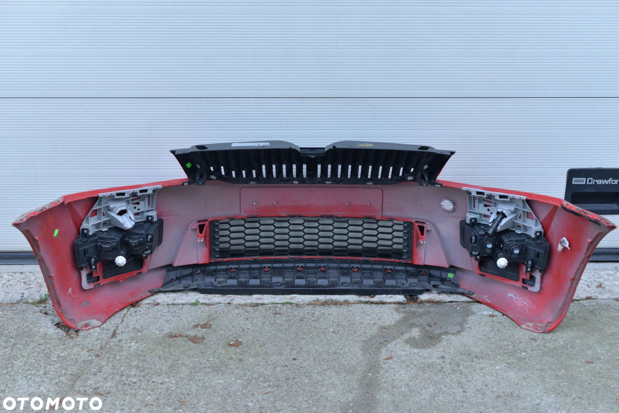 MASKA ZDERZAK BŁOTNIK LAMPA H7 XENON PAS BELKA SKODA OCTAVIA 3 2012-2016 - 12