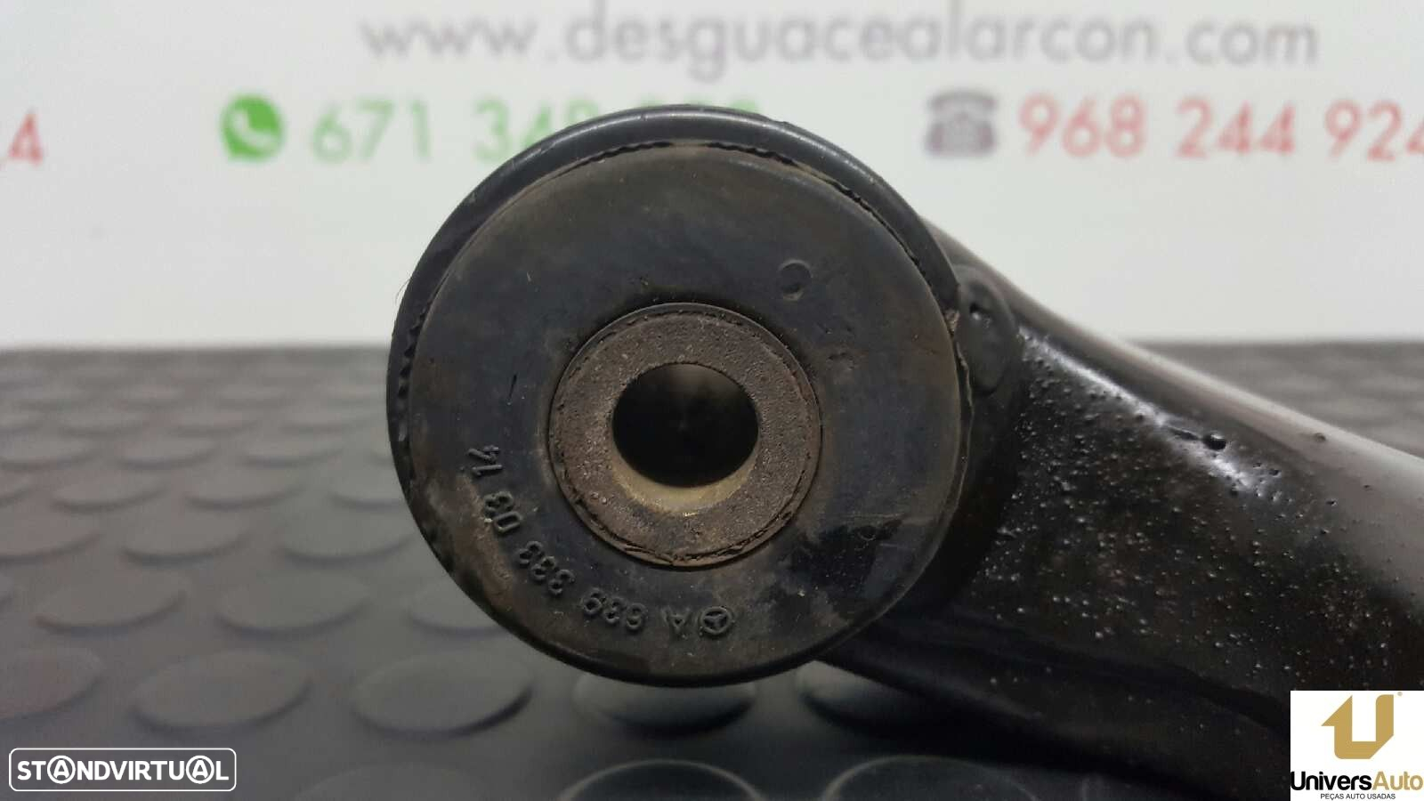 BRAÇO SUSPENSÃO INFERIOR FRENTE DIREITO MERCEDES VITO CAJA CERRADA 6.03 -> 111 C... - 2