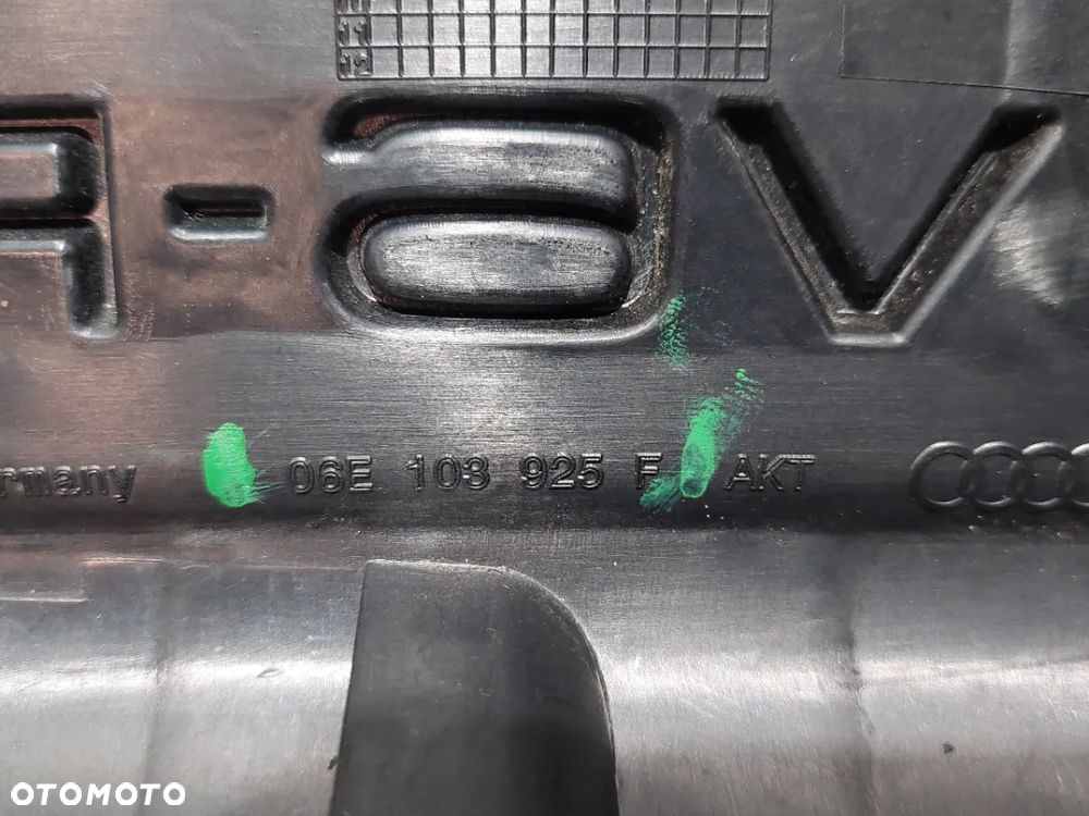 OSŁONA SILNIKA GÓRNA AUDI A4 B8 3,2FSI R2009 NR 06E103925F - 2