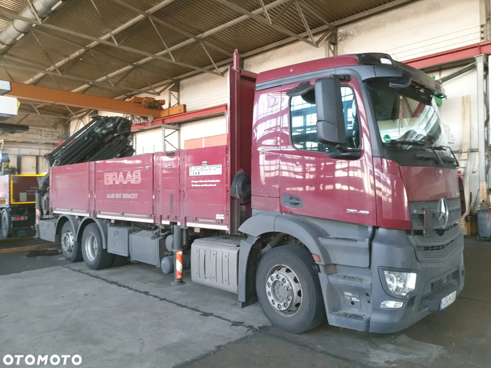 Mercedes-Benz Antos / Palfinger 34002 JIB/ Niemiecki - 2