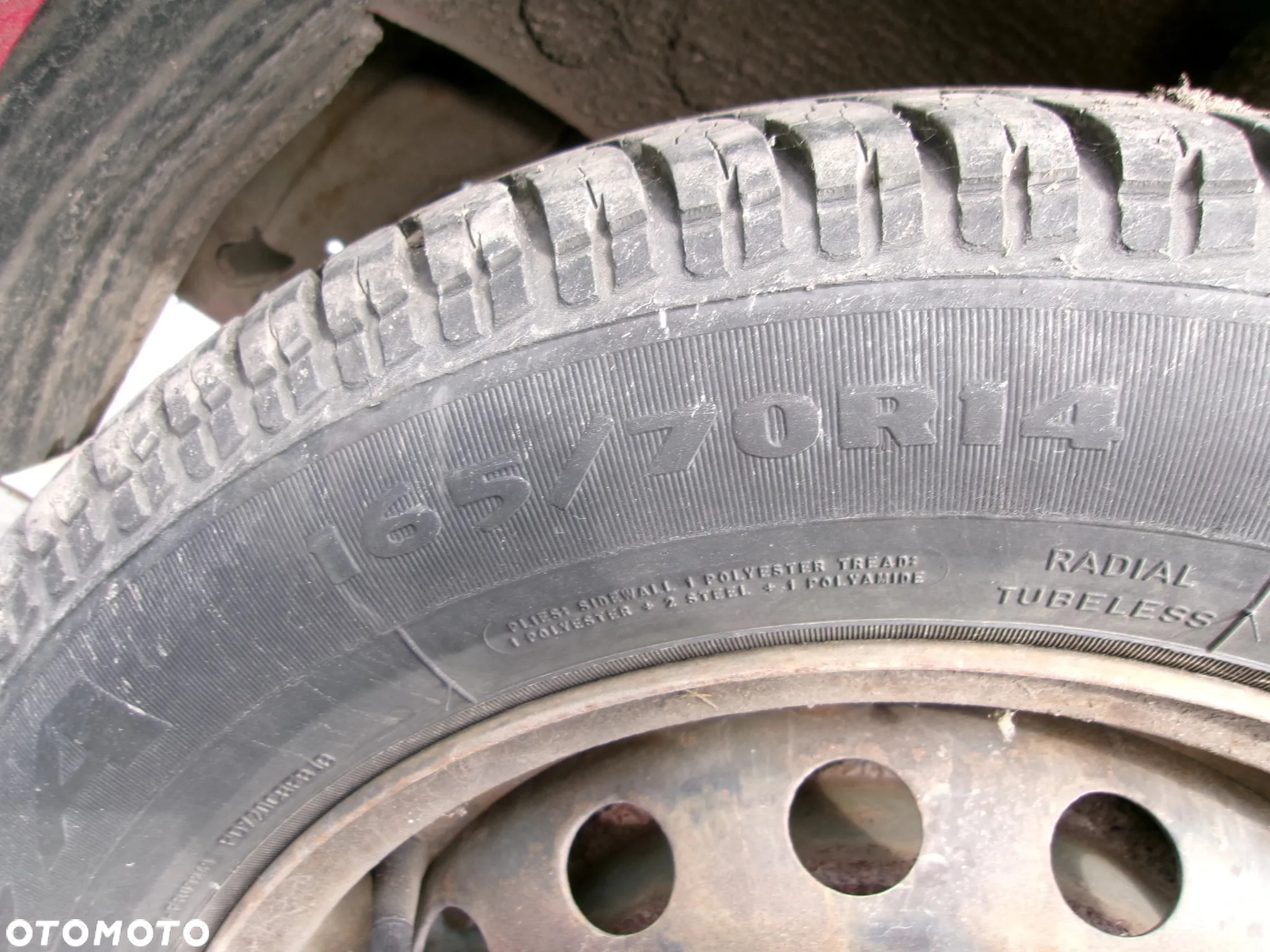 KOŁA FELGI OPONY LATO TOYOTA YARIS 165/70/14 4x100 KOMPL - 3