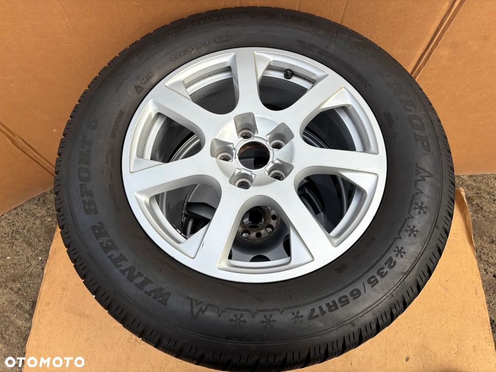 KOŁA ZIMOWE OPONY DUNLOP WINTER SPORT 5 235/65 R17 FELGI ALUMINIOWE AUDI Q5  66,5 7 17 ET37 5X112 8R0601025E ŁADNE - 2