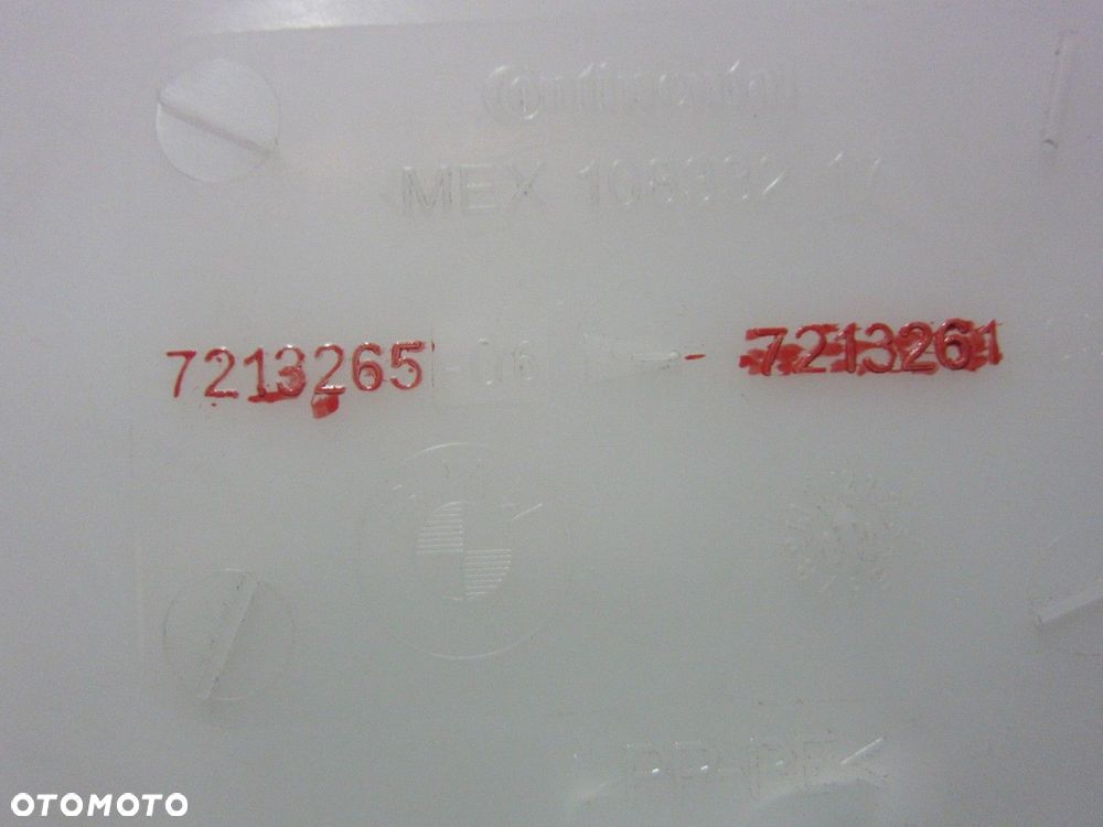 BMW X3 F25 2011-2017 ZBIORNIK PŁYNU DO SPRYSKIWACZY 7213265 61667255828 - 8