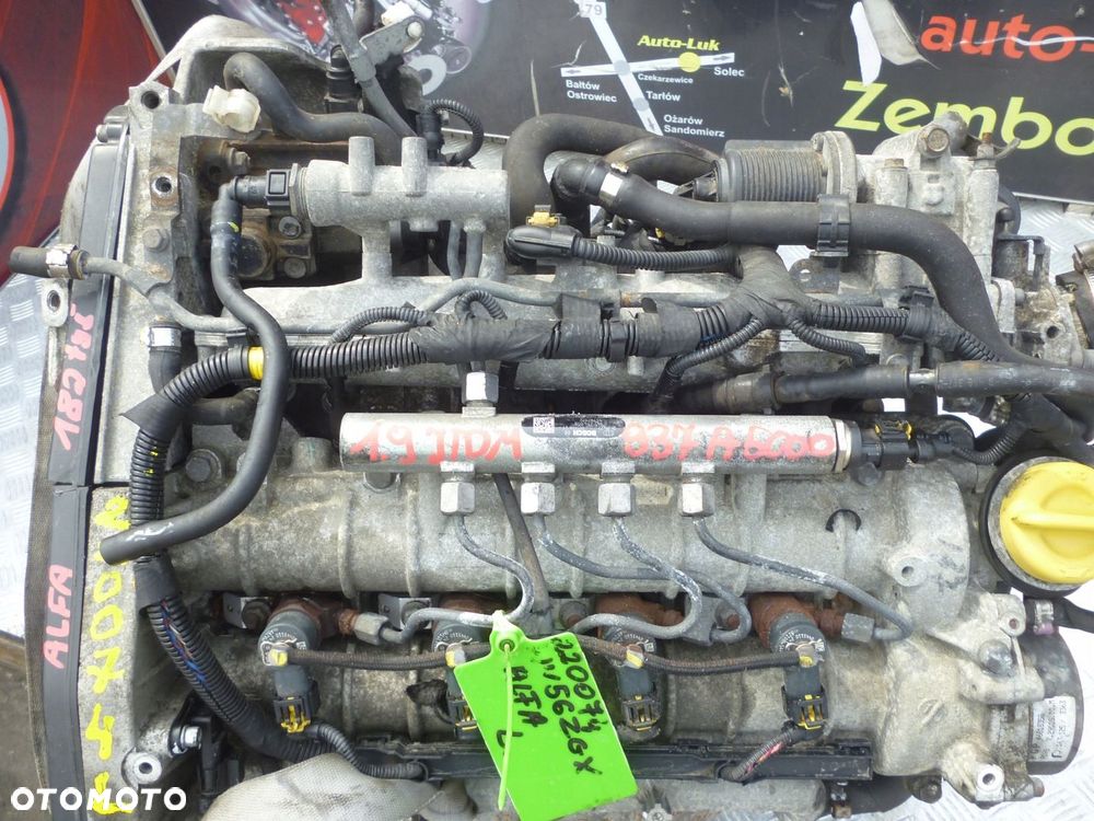 SILNIK KOMPL. ALFA ROMEO 1.9 JTDM 937A5000 182 TYS - 2