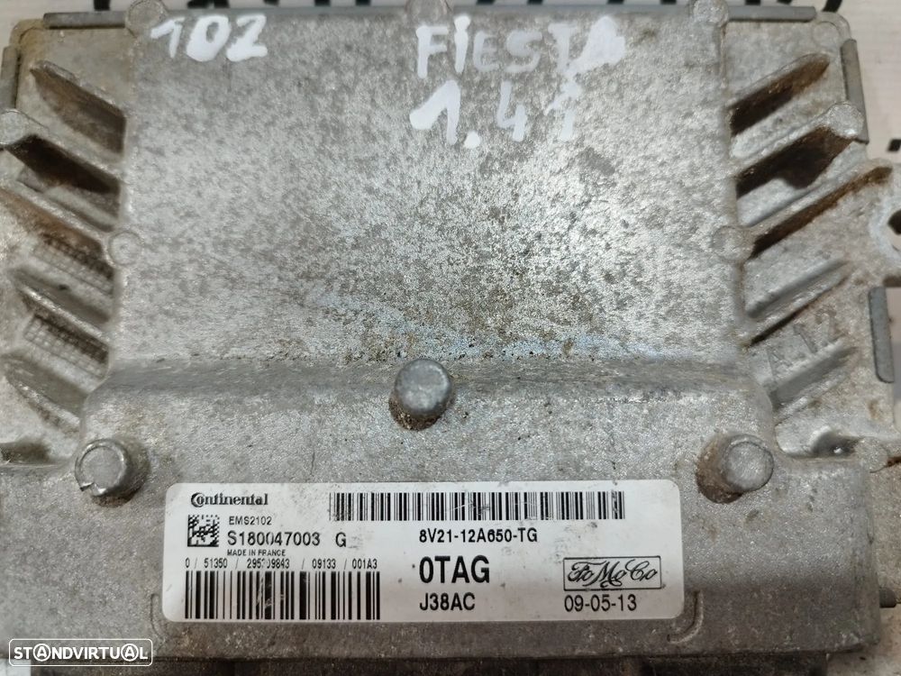 Centralina ECU motor Continental Ford Fiesta VI 1.4i - 5