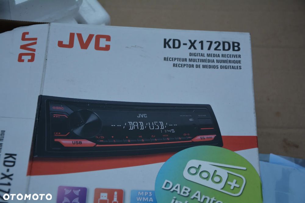 JVC KD-X172DB Radio samochodowe DAB MP3 USB Flac - 3