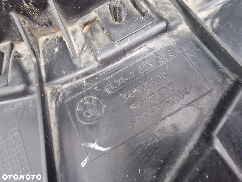 BMW E81 / E87 LIFT 04-09 LEWE NADKOLE PRZEDNIE PRZÓD PRZEDNIA CZĘŚĆ , NR 5171-7059375 , NR AUKCJI N757 - 7