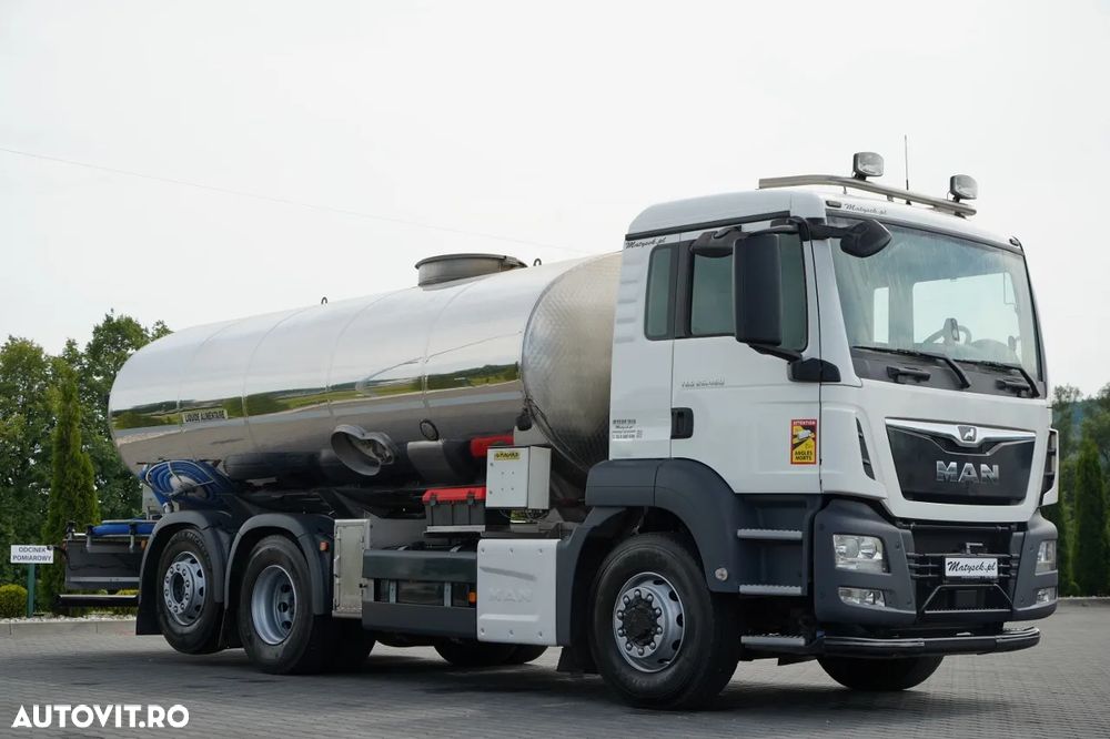 MAN TGS 460 / CISTERNĂ 15.000 L / 6x4 / 6x2 / 4x4 / PUNȚĂ RIDICATĂ / EURO 6 / - 4