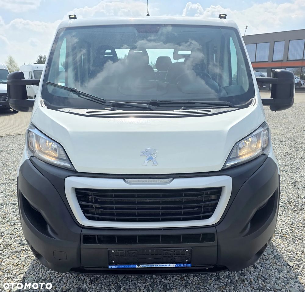 Peugeot BOXER 2,0 HDI 163 KONNA DOKA BRYGADÓWKA 7 OSOBOWA 3M SKRZYNIA KLIMA WEBASTO 138T/KM PRZEBIEGU GWARANCJA 16 CALOWE KOŁA - 8