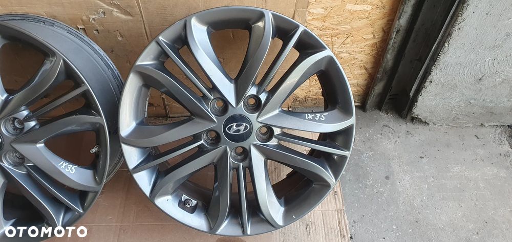 Alufelgi felgi aluminiowe alusy 5x114.3 R17 6,5J ET51 R17 Hyundai ix35 52910-2Y600 - 5