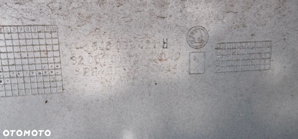 ZDERZAK TYŁ TYLNY SKODA FABIA II LIFT HB - 9