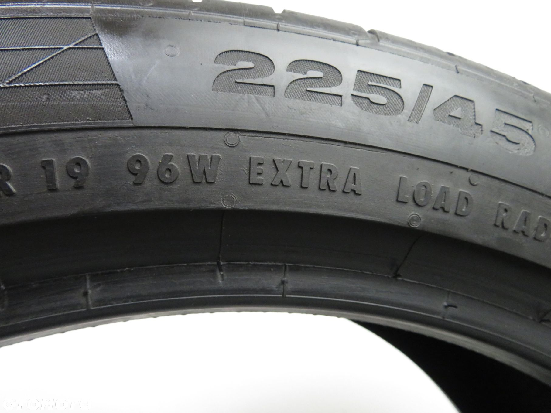 2X 225/45R19 OPONY LETNIE CONTINENTAL CONTISPORTCONTACT 5 96W XL DOT: 3215. OPONA WULKANIZOWANA. - 4