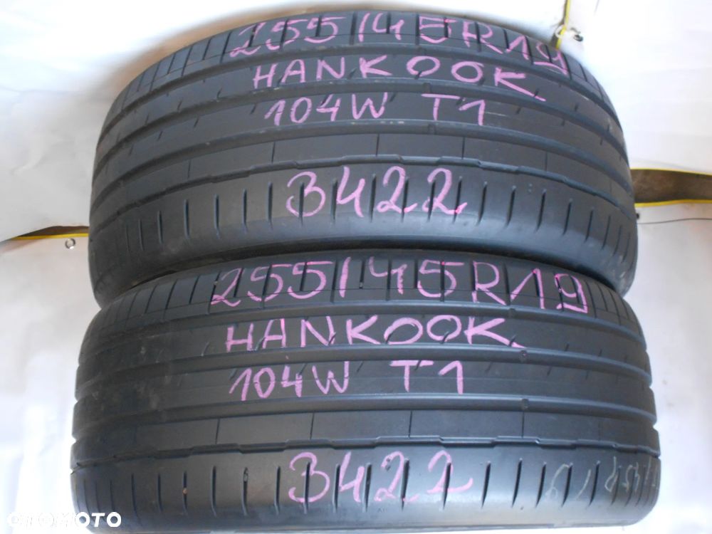 OPONY 255/45R19 HANKOOK VENTUS S1 EVO3 EV T1 DOT 3422 6.4MM - 1