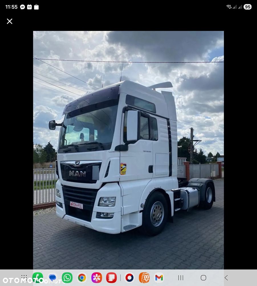 MAN Tgx 18.500 mały przebieg 2017 retarder sprowadzony 2 łóżka serwis lodówka wron-pol - 1