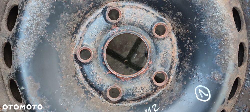 FELGI STALOWE 5x112 6Jx15 CALI ET37 AUDI VW 2 SZTUKI PARA - 2