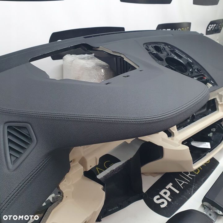 BMW G32 SERIA 6 DESKA ROZDZIELCZA KONSOLA KOKPIT PULPIT PODUSZKI AIRBAG AIR BAG PASY KIT SET - 8