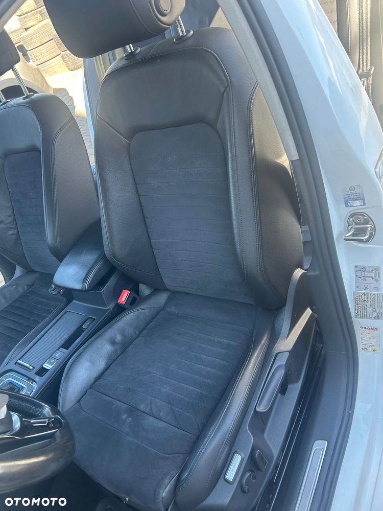 FOTELE KANAPA BOCZKI KOMPLET VW PASSAT B8 KOMBI ALCANTARA SKÓRA GRZANE - 1