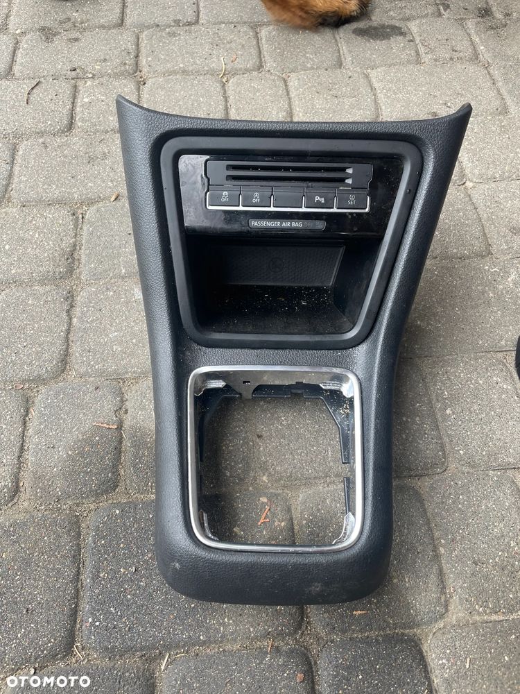 TUNEL ŚRODKOWY kubki PODŁOKIETNIK VW SHARAN II 7N1863243 - 3