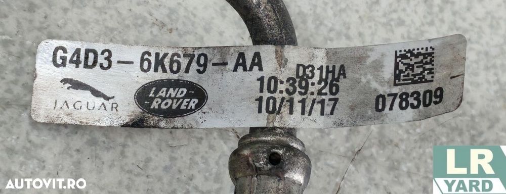 Conducta ulei turbina Motor 2.0 Ingenium DTA AJ813402 G4D3-6K679-AA - 2