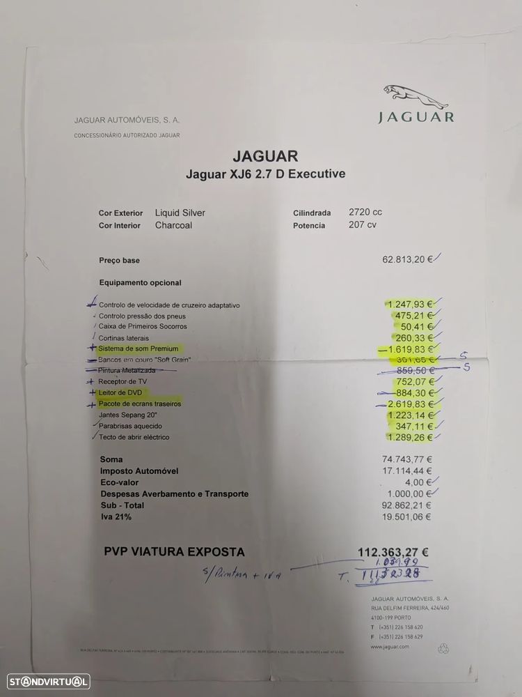 Jaguar XJ XJ6 2.7 D V6 Executive - 57