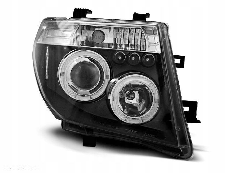 Lampy Nissan Navara D40 Pathfinder 05- Ringi Black - 1