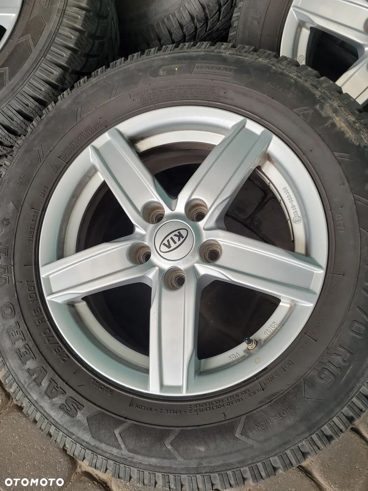 Koła zimowe Kia Sportage 2013-2016 Czujniki 16 cali - 2