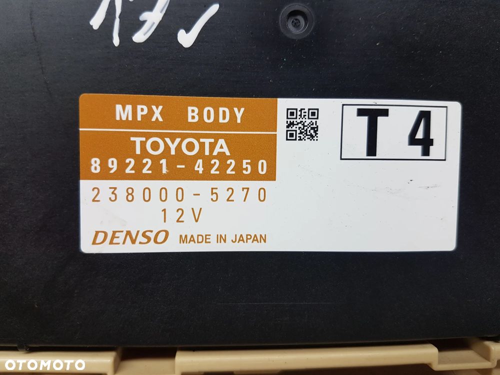 TOYOTA RAV4 IV MODUŁ STEROWNIK  89221-42250 - 2