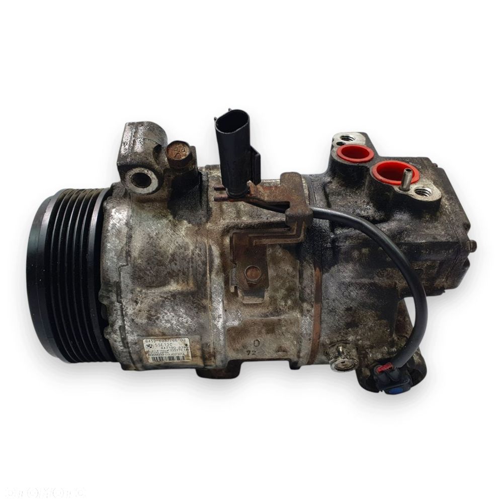 SPRĘŻARKA KLIMATYZACJI BMW 5 E60 3 E90 X3 E83 2.0d Denso 64526987766 - 4
