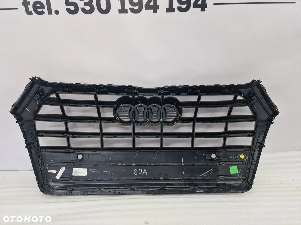 AUDI Q5 80A 15- S-LINE NA PDC ATRAPA / GRILL PRZEDNI PRZÓD , NR 80A853651C / 80A853651D / 80A853651E , NR AUKCJI GR76 - 13