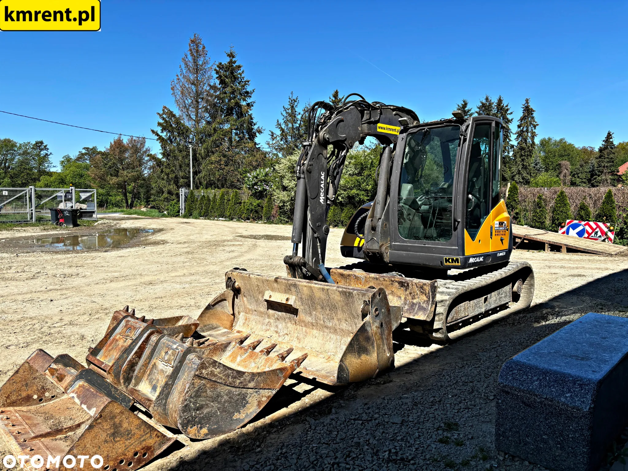 Mecalac 8 MCR MINI-KOPARKA 2016R. | JCB 8055 8080 KUBOTA KX KOMATSU PC88 - 10