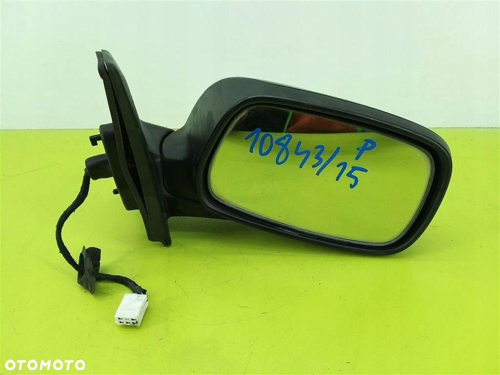 Lusterko prawe elektryczne TOYOTA COROLLA E12 2001-2007  L6R4 5 PIN zielone - 4