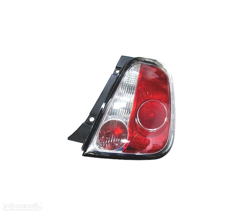 FAROLIN DIR PARA FIAT 500 07-14 QUADRO PRETO - 1