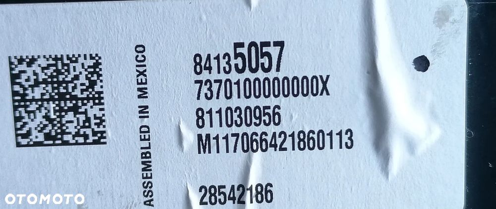 CHEVROLET CORVETTE C7 17r PANEL KLIMATYZACJI 84135057 - 3