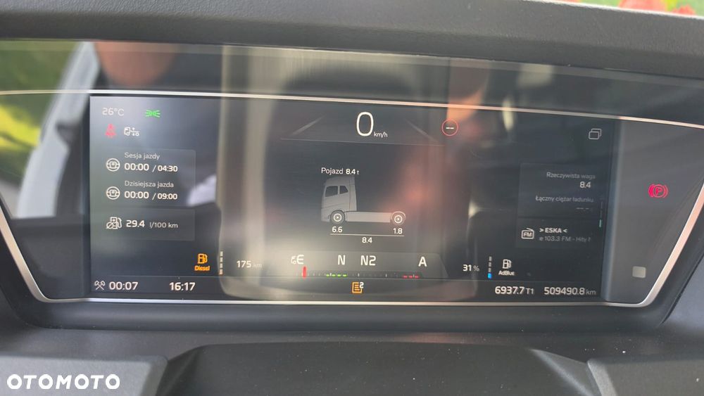 Volvo ///FH///500///2022///GLOBETROTTER/// XXL///FULL LED///VIRTUAL COCPIT/// TABLET///KLIMATYZACJA POSTOJOWA/// ZABUDOWY MIĘDZYOSIOWE///WAGA/// KAMERA///STAN BARDZO DOBRY - 29