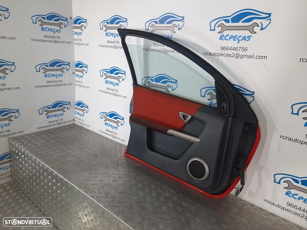 PORTA PORTAS FRENTE FRONTAL ESQUERDA SMART FORFOUR 454 MOTOR PUXADOR VIDRO RETROVISOR RETROVISORES - 7