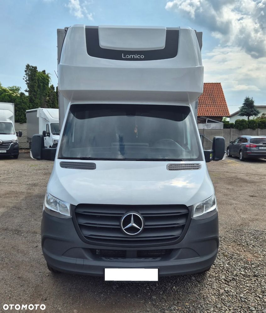 Mercedes-Benz SPRINTER 315 AUTOMAT GWARANCJA PRODUCENTA 09.2027 9G-TRONIC PLANDEKA FIRANA 10EP BEZKLUCZYKOWY DOSTĘP SALON PL BEZWYPADKOWY BEZ WKŁADU SERWIS ASO FV23% 2.0 150KM - 11