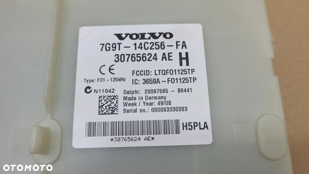 VOLVO XC60 S80 II V70 III SKRZYNKA MODUŁ BSI 30765624AE 7G9T-14C256-FA 08-16 - 4