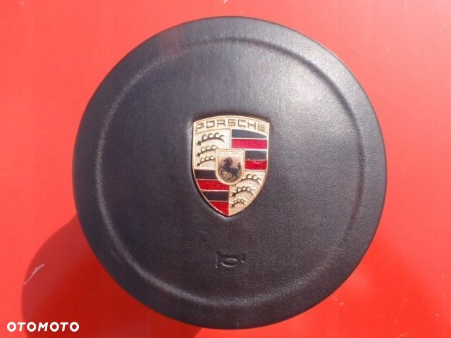 PORSCHE CAYMAN BOXSTER PODUSZKA AIRBAG SKÓRA 987 - 2