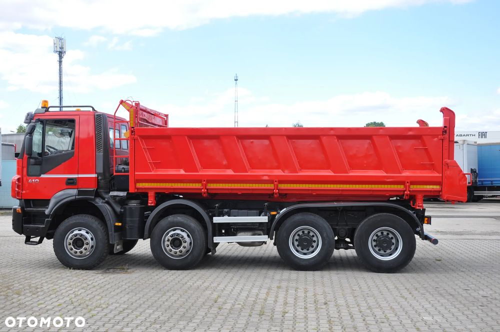 Iveco 410 TRAKKER 8x4 3 STR KIPER HYDROBURTA NOWE SPRZĘGŁO - 6