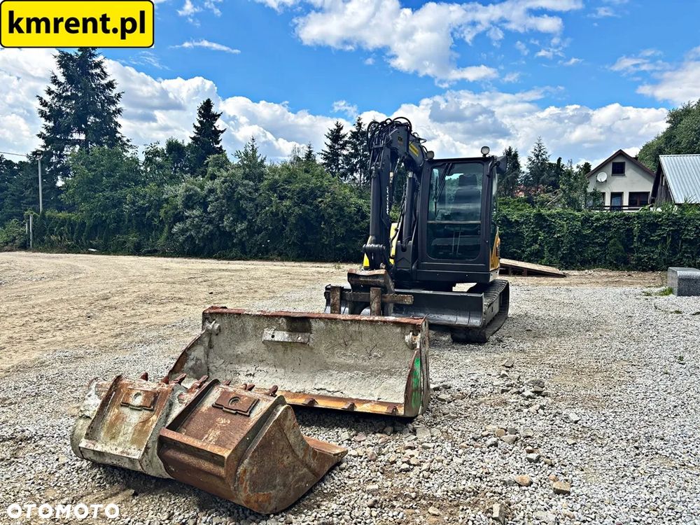 Mecalac 8 MCR MINI-KOPARKA 2012R. | MECALAC 6 MCR, JCB 8065 8080 8085 85 Z VOLVO ECR 88, CAT 308, 307 , BOBCAT 80 KOMATSU PC 88 - 16