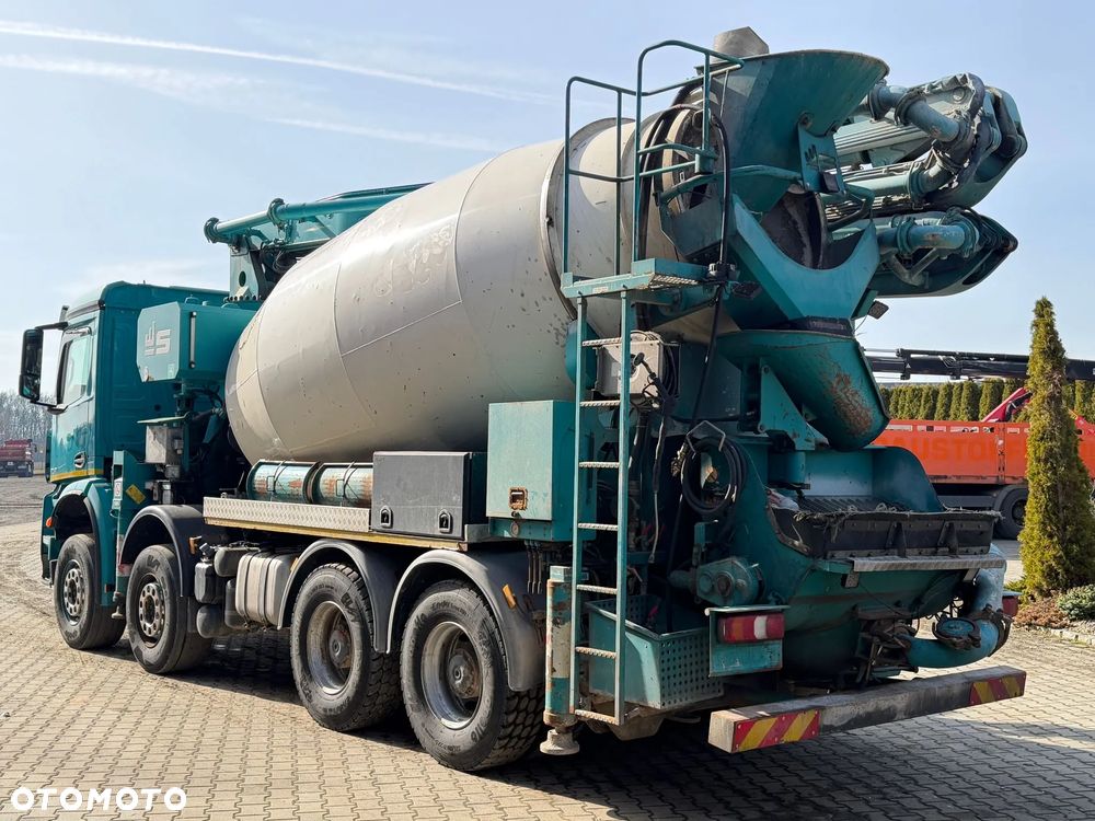 Mercedes-Benz AROCS 3742 8x4 EURO6 POMPOGRUSZKA SERMAC 4Z28 9m3 - 6