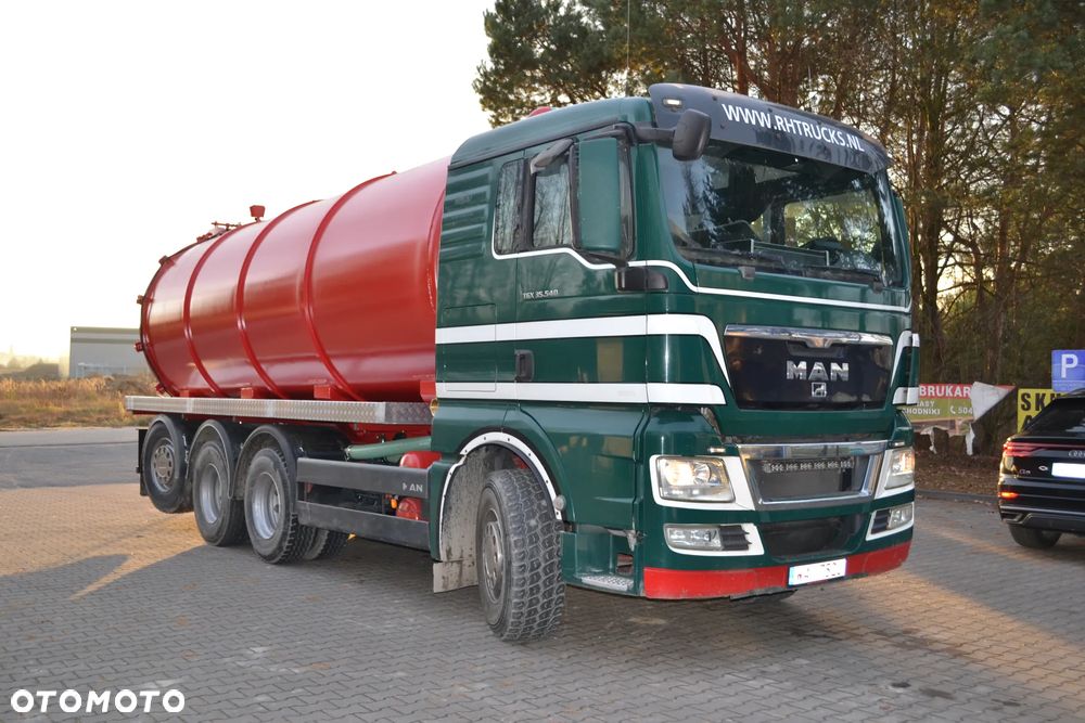 MAN TGX 35.540 ASENIZACYJNY SZAMBIARKA NOWA BECZKA 25 m³ CZWARTA OŚ SKRĘTNA KLIMATYZACJA - 2