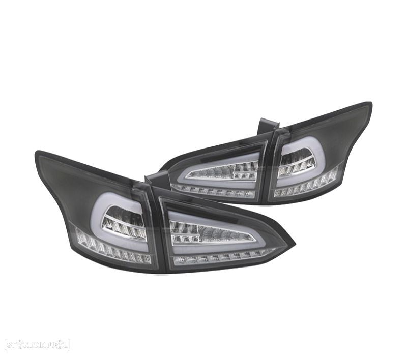 FAROLINS FORD FOCUS MK3 SW 11-18 LED FUNDO PRETO - 2