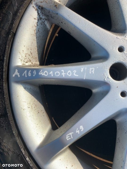 17’  Felga aluminiowa  oryginal felga mercedes  b 245 a169 zapas kolo - 2