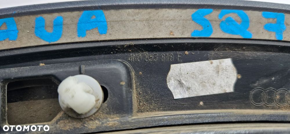 AUDI SQ7 Q7 4M II S-LINE Listwa błotnika Nakładka Hokej Osłona Błotnik Błotnik tył prawy tylna prawa  4M0853818E   STAN IDEALNY - 10