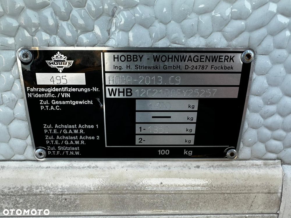 Hobby 495 DE LUXE - 8