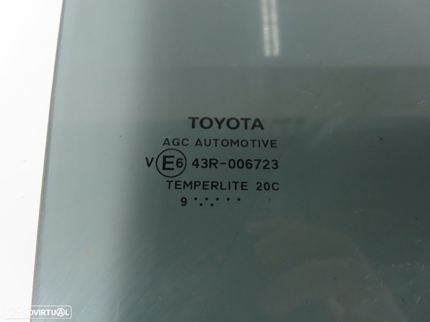 Vidro da porta Escurecido Direito/Trás Usado / Original TOYOTA Corolla XII Carri... - 2