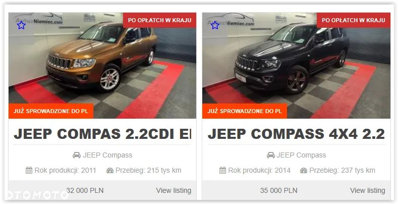 Jeep Compass 2.2 CRD 4x4 Limited - 1
