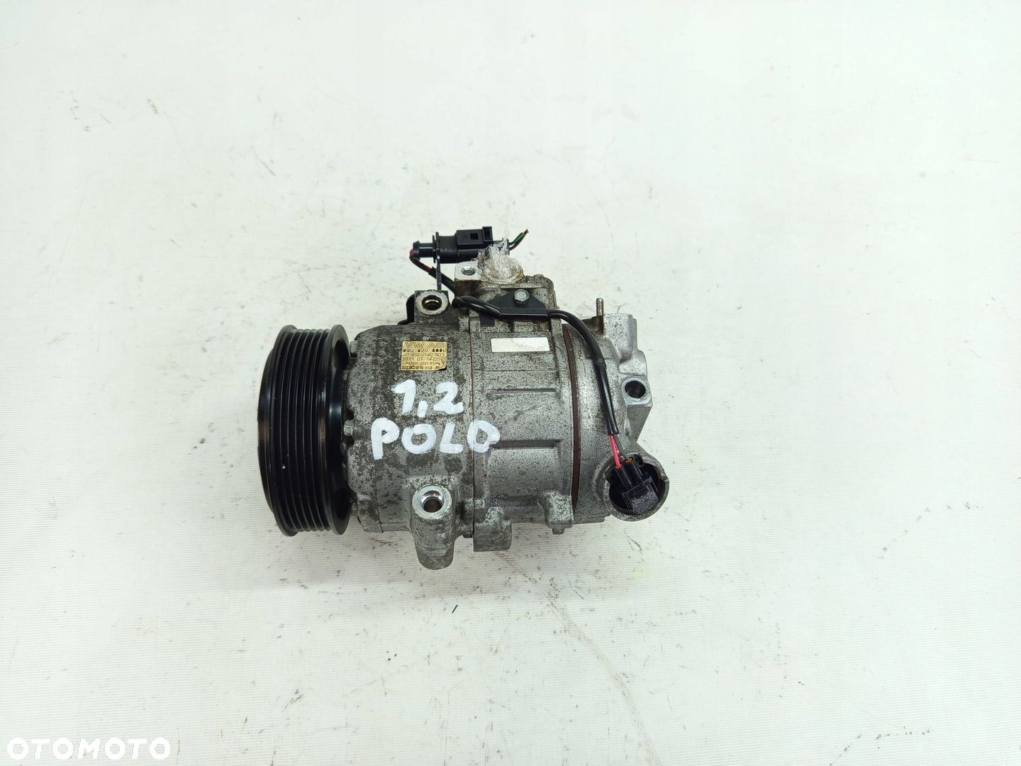 SPRĘŻARKA KLIMATYZACJI FABIA II POLO V 6R SEAT IBIZA IV 6J 1.2 6Q0820808G - 1