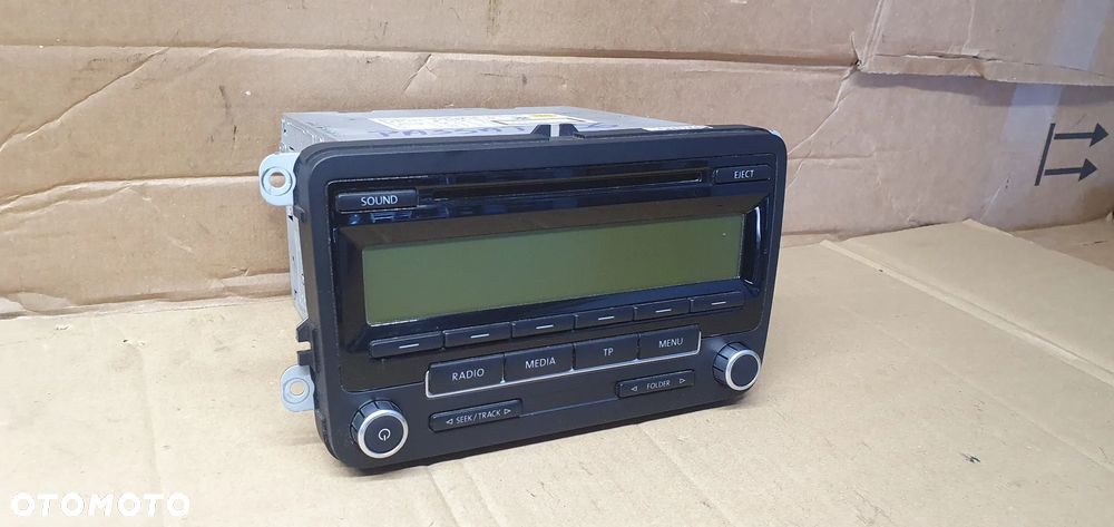 Radio radioodtwarzacz VW Passat B6 1K0035186AA - 4
